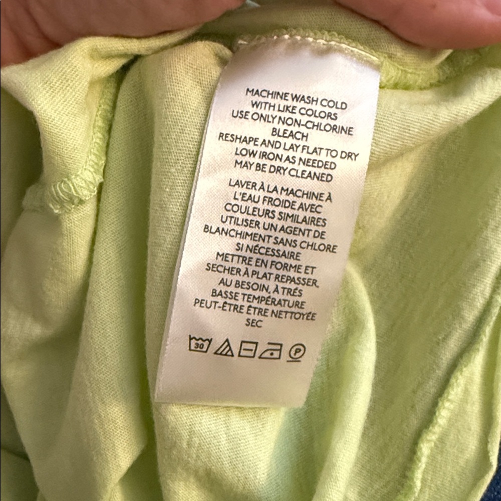 Maeve by Anthropologie Green Short Sleeve Top - Picture 4 of 6